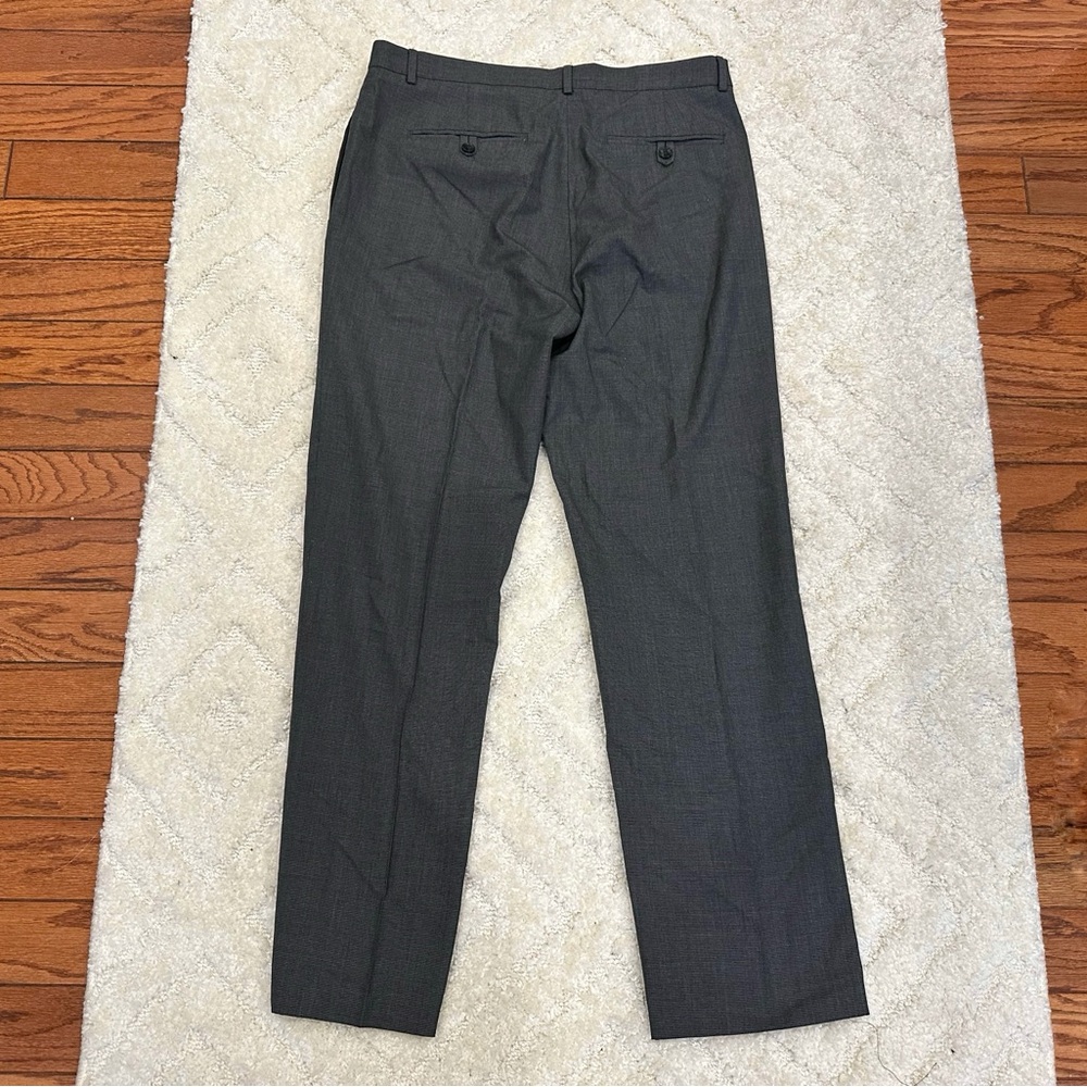 Calvin Klein Gray Wool Blend Trouser Pants 33 x 32 - Picture 6 of 6